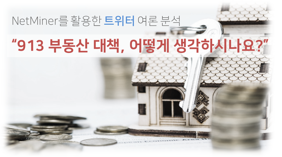 [NetMiner] 트위터 여론 분석 - 9.13 부동산대책, 어떻게 생각하시나요? 썸네일